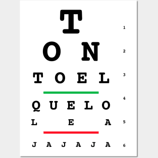 Tonto El Que Lo Lea Posters and Art